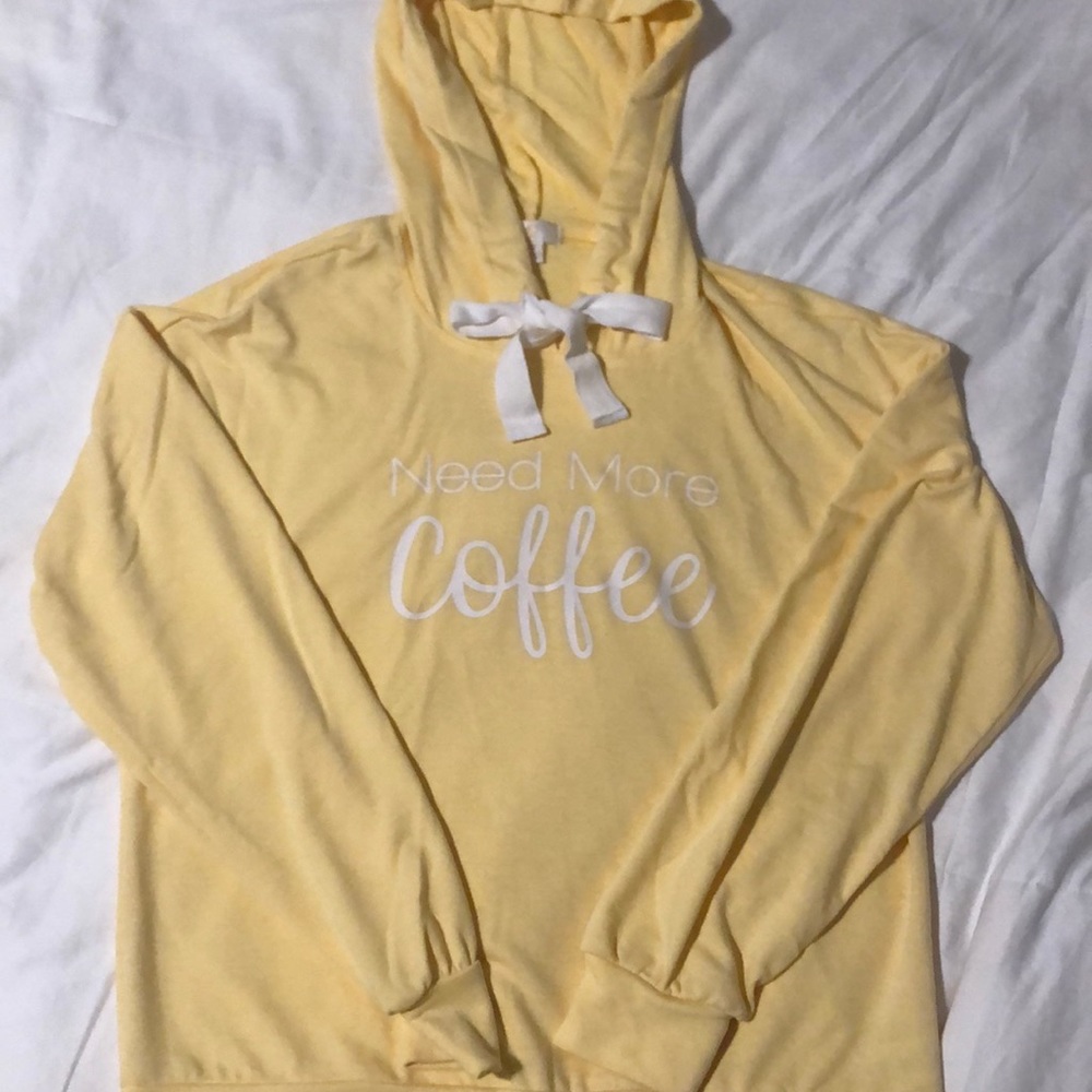 Light yellow hoodie